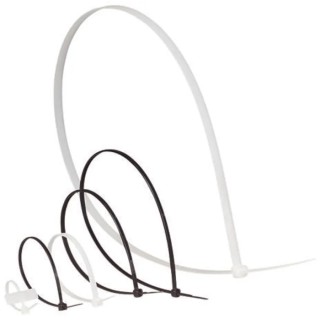 Legrand Non-Releasable Cable Tie 720 mm x 7.6 mm Natural Polyamide 66, Tensile Strength 530N 0 320 50