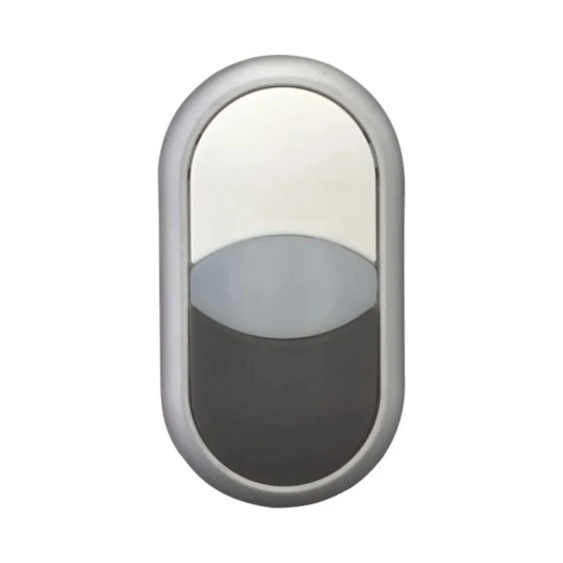 Eaton RMQ Titan M22 Series Black, White Momentary Push Button Head, 22 mm Cutout, IP66 70011286 M22-DDL-WS+M22-A