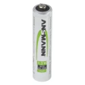 Ansmann Rechargeable Nickel Metal Hydride AAA Battery 1.2 V, 550 mAh, Standard Terminal Type 5030772