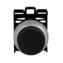 Eaton RMQ Titan M22 Series Black Maintained Push Button Head 22 mm Cutout IP69K 78635795 M22-DRH-S+M22-A