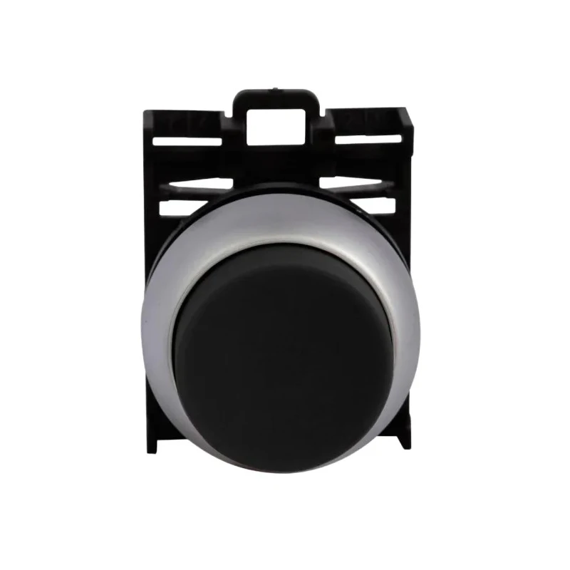 Eaton RMQ Titan M22 Series Black Maintained Push Button Head 22 mm Cutout IP69K 78635795 M22-DRH-S+M22-A