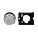 Eaton RMQ Titan M22 Series White Momentary Push Button Head, 22 mm Cutout, IP69K 78635811 M22-DLH-W+M22-A