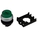 Eaton RMQ Titan M22 Series Green Momentary Push Button Head, 22 mm Cutout, IP69K 70011277 M22-DLH-G-X1+M22-A