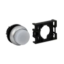 Eaton RMQ Titan M22 Series White Momentary Push Button Head, 22 mm Cutout, IP69K 78635811 M22-DLH-W+M22-A