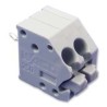 WAGO 250 Series PCB Female Solder Pin Lighting Connector, 2-Pole, 10A, 630V, Grey, 3.5mm Pitch 250-202