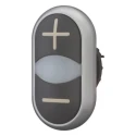Eaton RMQ Titan M22 Series Black Momentary Push Button Head 22 mm Cutout IP66 70011281 M22-DDL-S-X4/X5+M22-A