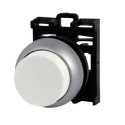 Eaton RMQ Titan M22 Series White Maintained Push Button Head 22 mm Cutout IP69K 78635796 M22-DRH-W+M22-A