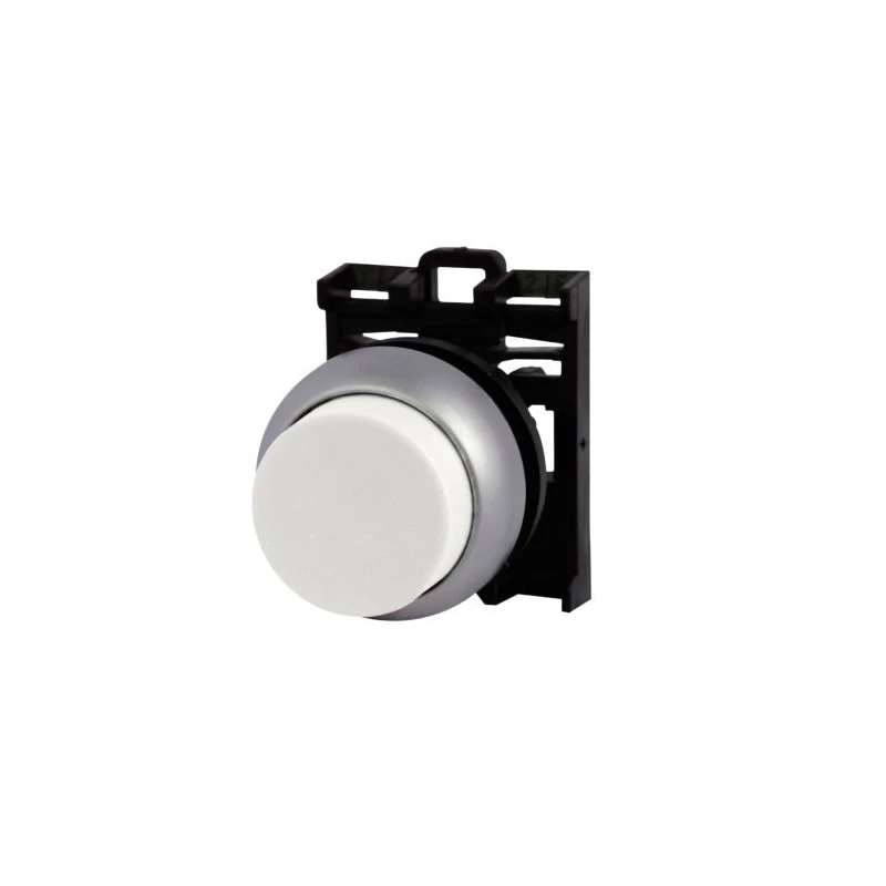 Eaton RMQ Titan M22 Series White Maintained Push Button Head 22 mm Cutout IP69K 78635796 M22-DRH-W+M22-A