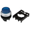 Eaton RMQ Titan M22 Series Blue Round Momentary Push Button Head 22 mm Cutout Diameter IP69K 78635815 M22-DLH-B+M22-A