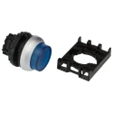 Eaton RMQ Titan M22 Series Blue Round Momentary Push Button Head 22 mm Cutout Diameter IP69K 78635815 M22-DLH-B+M22-A
