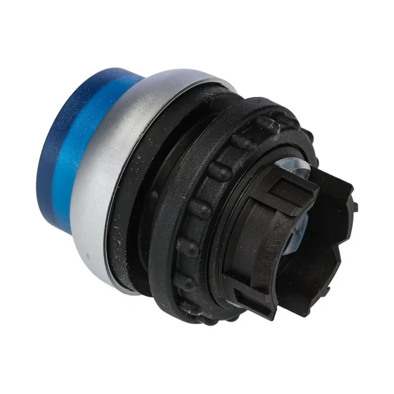 Eaton RMQ Titan M22 Series Blue Round Momentary Push Button Head 22 mm Cutout Diameter IP69K 78635815 M22-DLH-B+M22-A