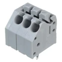 WAGO 250 Series PCB Female Solder Pin Lighting Connector, 3-Pole, 3-Way, 630V, 10A Current 250-203