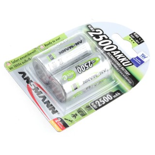 Ansmann Rechargeable Nickel Metal Hydride C Battery 1.2V 2.5Ah Ansmann MaxE 5030912