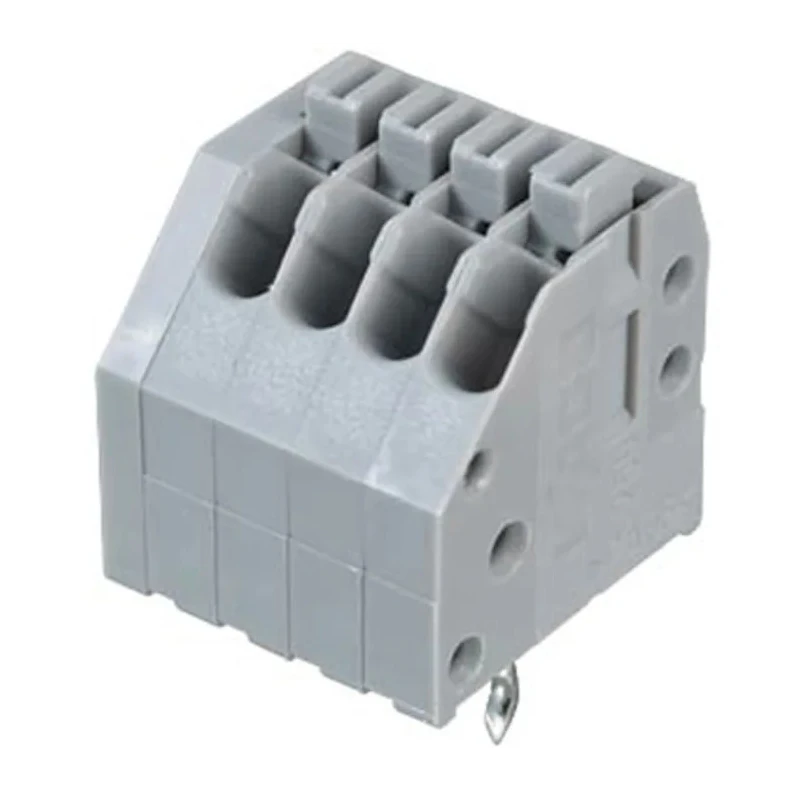 WAGO 250 Series PCB Female Solder Pin Lighting Connector 4-Pole 320V 2A 4A 5A 250-404