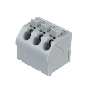 WAGO 250 Series PCB Female Solder Pin Lighting Connector 3-Pole 3-Way 5mm Pitch 630V 250-503