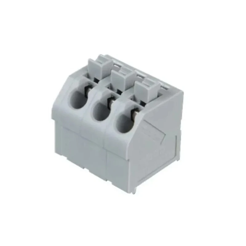 WAGO 250 Series PCB Female Solder Pin Lighting Connector 3-Pole 3-Way 5mm Pitch 630V 250-503