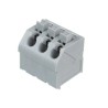 WAGO 250 Series PCB Female Solder Pin Lighting Connector 3-Pole 3-Way 5mm Pitch 630V 250-503