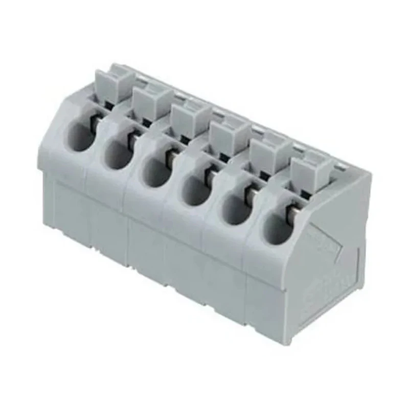 WAGO 250 Series PCB Female Solder Pin 6-Pole Lighting Connector 630V 10A 17.5A 2A 250-506