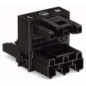 WAGO 770 Series 3-Pole Male/Female Crimp Cable Lighting Connector 250V 25A 770-635