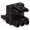 WAGO 770 Series 3-Pole Male/Female Crimp Cable Lighting Connector 250V 25A 770-635
