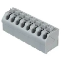 WAGO 250 Series PCB Push-In Cage Clamp Female Cage Clamp 8-Pole 5mm Pitch 630V 10A 17.5A 2A 250-508