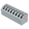 WAGO 250 Series PCB Push-In Cage Clamp Female Cage Clamp 8-Pole 5mm Pitch 630V 10A 17.5A 2A 250-508