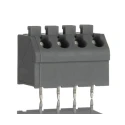 WAGO 250 Series 4-Pole 4-Way PCB Terminal Block Female Solder Pin, 5mm Pitch, 630V Voltage 250-504