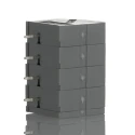 WAGO 250 Series 4-Pole 4-Way PCB Terminal Block Female Solder Pin, 5mm Pitch, 630V Voltage 250-504