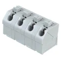 WAGO 250 Series PCB Female Solder Pin Lighting Connector 4-Pole 4-Way 1kV 250-604