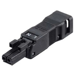 WAGO 890 Series 2-Pole Cable Winsta Mini Socket Female Cage Clamp Lighting Connector 16A 250V IP40 890-102