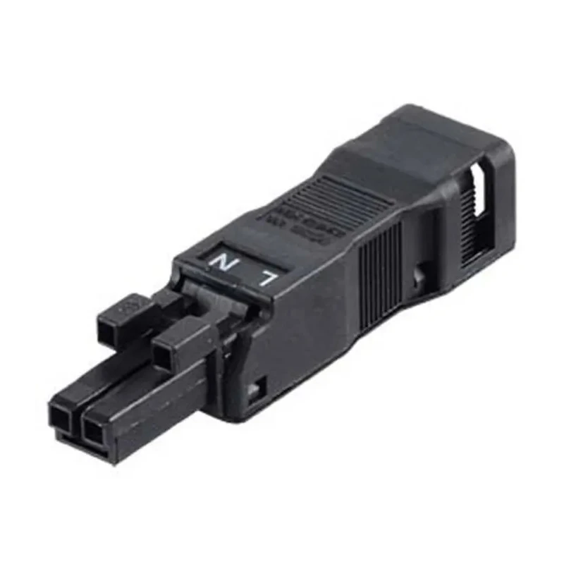WAGO 890 Series 2-Pole Cable Winsta Mini Socket Female Cage Clamp Lighting Connector 16A 250V IP40 890-102