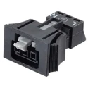 WAGO 890 Series Snap-in Winsta Mini Snap In Socket Female Cage Clamp, 3-Pole, 16A, 3-Way, 250V, IP40 890-703