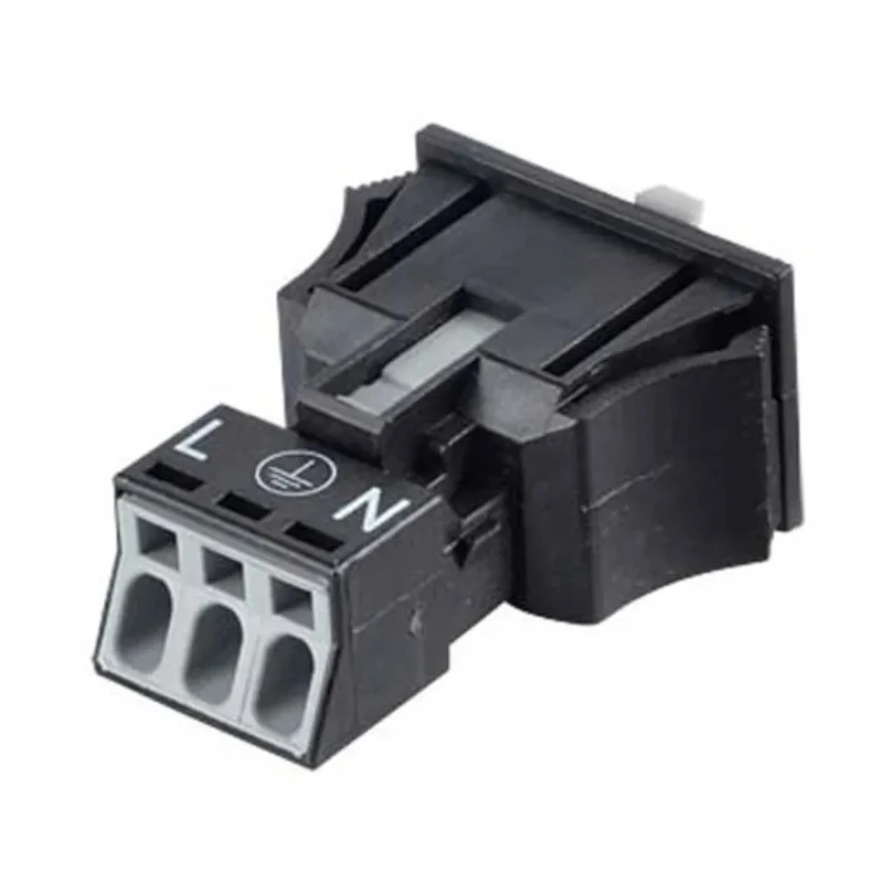 WAGO 890 Series Snap-in Winsta Mini Snap In Socket Female Cage Clamp, 3-Pole, 16A, 3-Way, 250V, IP40 890-703