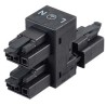 WAGO 890 Series Cable Winsta Mini H Distribution Connector Male/Female Crimp, 3-Pole, 16A, 3-Way, IP40 IP40