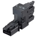 WAGO 890 Series Cable Winsta Mini H Distribution Connector Male/Female Crimp, 3-Pole, 16A, 3-Way, IP40 IP40