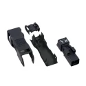 WAGO 890 Series Cable Winsta Mini Plug Male Cage Clamp 2-Pole, 16A, 250V, 2-Way, IP40 890-112