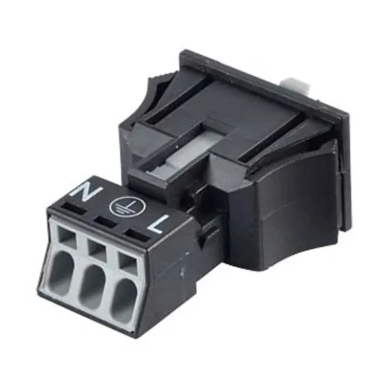 WAGO 890 Series 3-Pole 16A Snap-in Winsta Mini Snap In Plug Male Cage Clamp, 3-Way, 250V, IP20, IP40 890-713