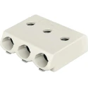 WAGO Lighting Connector PCB Terminal Block Female Wire 3-Pole 3A 320V 3-Way 2059-303/998-403