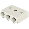 WAGO Lighting Connector PCB Terminal Block Female Wire 3-Pole 3A 320V 3-Way 2059-303/998-403