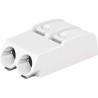 WAGO 2060 Series PCB Terminal Block Female Push-in, 2-Pole, 9A, 320V 2060-452/998-404