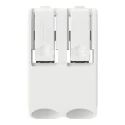 WAGO 2060 Series PCB Terminal Block Female Push-in, 2-Pole, 9A, 320V 2060-452/998-404