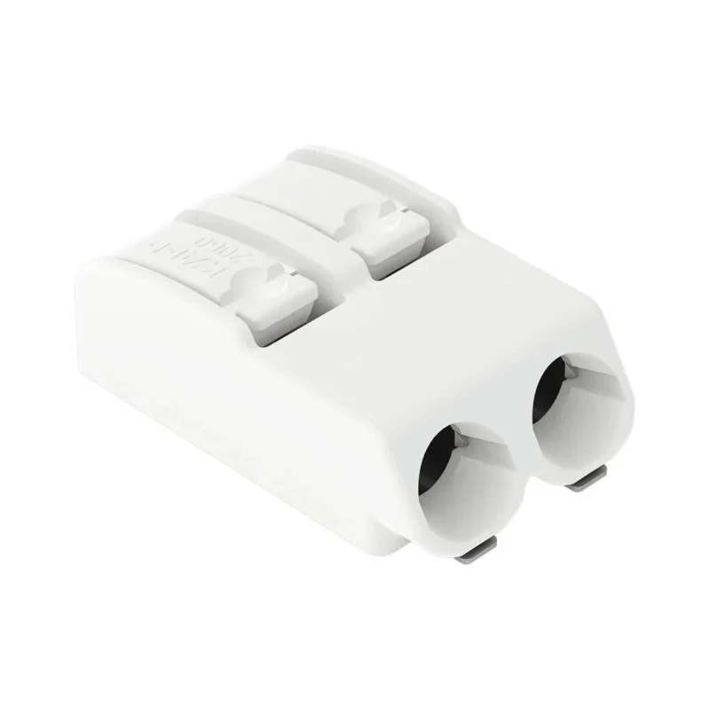 WAGO 2060 Series PCB Terminal Block Female Push-in, 2-Pole, 9A, 320V 2060-452/998-404
