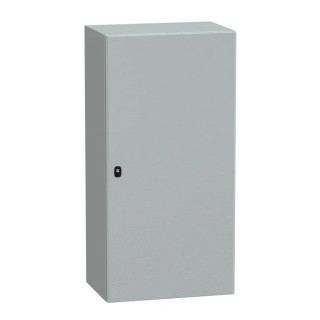 Schneider Electric PanelSet S3D Series Steel Wall Box IP66 Grey 1200mm x 600mm x 400mm NSYS3D12640P