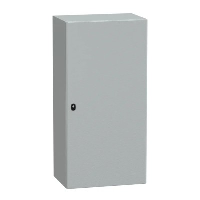 Schneider Electric PanelSet S3D Series Steel Wall Box IP66 Grey 1200mm x 600mm x 400mm NSYS3D12640P