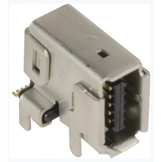 HARTING IX Industrial Series IX Industrial Connector Male, PCB Mount, Cat6a Shielded Right Angle 1 Port 10 Way 09452812560333