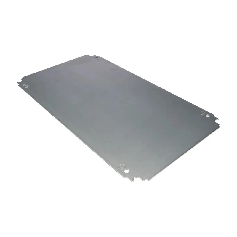 Schneider Electric Galvanised Steel Mounting Plate 250mm Width, 450mm Length NSYMM53