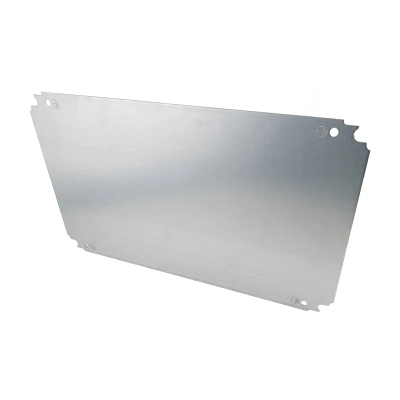 Schneider Electric Galvanised Steel Mounting Plate 250mm Width, 450mm Length NSYMM53