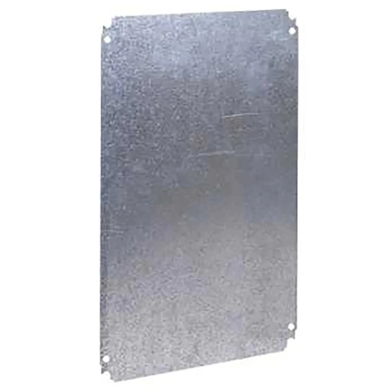 Schneider Electric Galvanised Steel Mounting Plate 460mm W x 460mm L for Spacial CRN NSYMM55