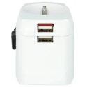 SKROSS Travel Adapter & Converter 6.3A 250V Euro Type F Schuko Plug Retractable Plugs SKR-0085RS