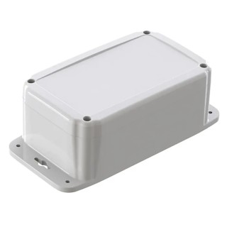 CAMDENBOSS Flanged 72 Series Grey Polycarbonate Enclosure IP66, 78.5 mm x 193.8 mm x 117.6 mm 